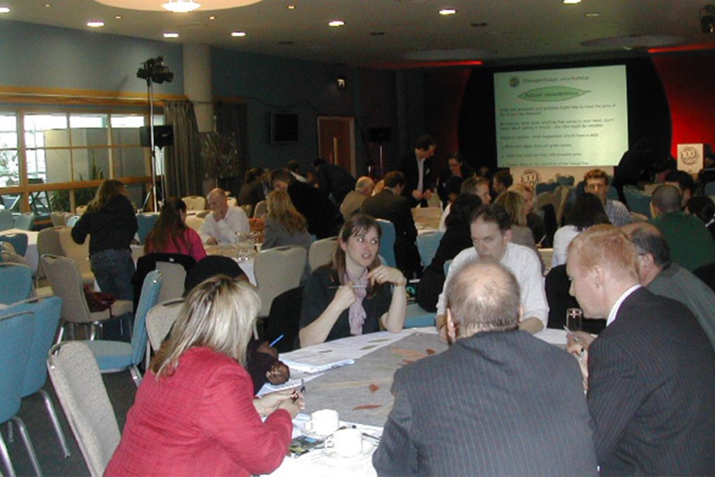 2006 – Ketso manages large workshop